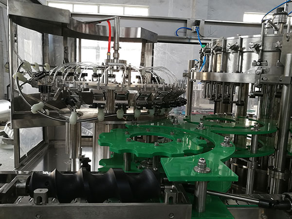 Glass Bottle Sparkling Wine Soda Drink Soda Water Filling Machine